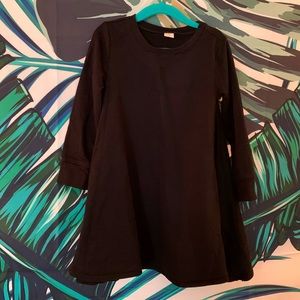 Long Sleeve Black Dress